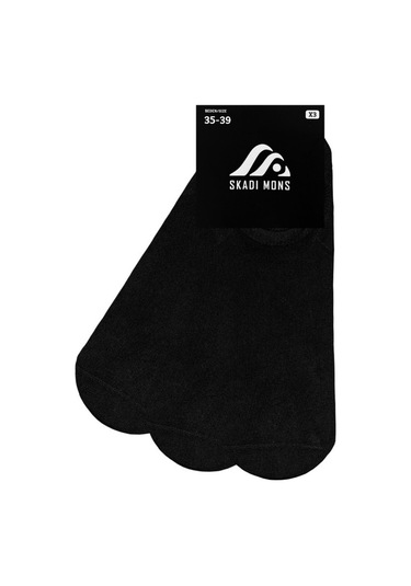 Skadi Mons Sneaker 3 Pack Unisex Siyah Çorap 1605030323-001 Siyah