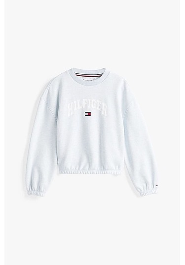 Kız Çocuk Th Varsity Sweatshirt - Mavi Breezy Blue Heather