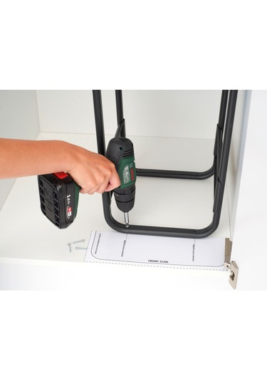 Brabantia Sort&go Buılt In Dark Grey Çöp Kutusu 2x30lt Siyah