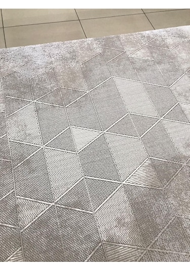 Merinos Halı Ritim 73340 071 Serisi Salon Oturma Yatak Odası Halısı Kahverengi - Bej