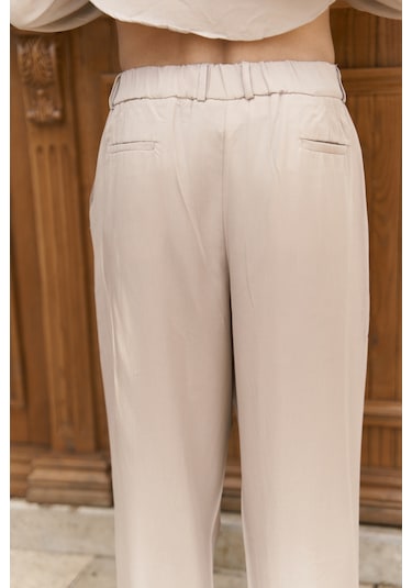 Mai Collection Mai Studios Co. Jonathan Erkek Bej Gömlek Pantolon Takım Bej