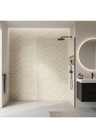 120 Cm X 280 Cm Duvar Paneli,salon,duvar,tv Ünitesi-bej Mermer Desen Mt123-120x280