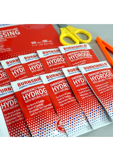 Firstplus Fp08.104 Yanık Ekstra İlk Yardım Seti Gri - Turuncu