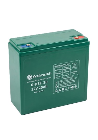 Azimuth 12v 20 Ah Amper Elektrikli Bisiklet Aküsü