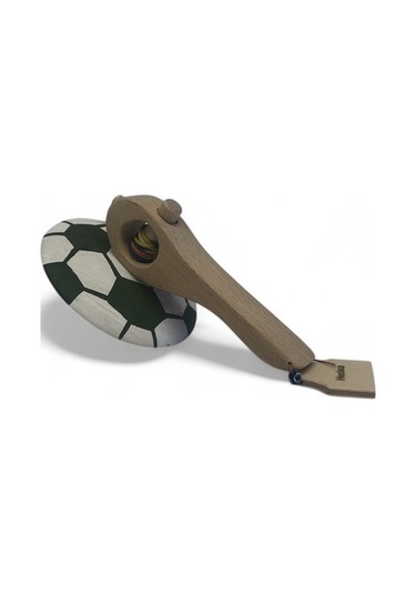 Fırtına Top Ahşap Topaç Yeşil