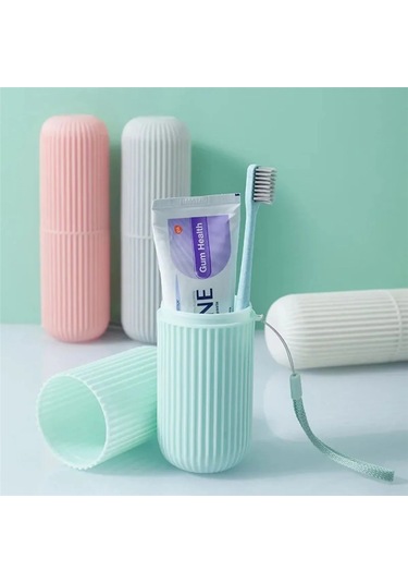 Organizer Seyahat Tipi Aksesuar Taşıma Kabı Gözlük Diş Macunu Saklama Kutusu Makyaj Fırçası Kutusu Diğer