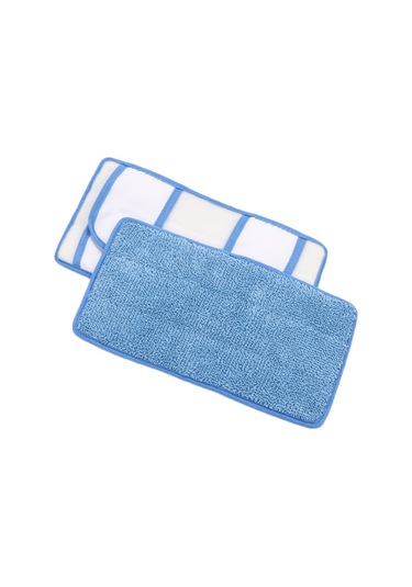 Qingmipy Yer Temizleme Mikrofiber Bezli Paspas Başlığı - 2'li Paket