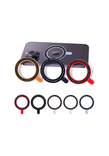 Jopus iPhone Manyetik Halka Magsafe Dönüştürücü JO-IP12 Beyaz