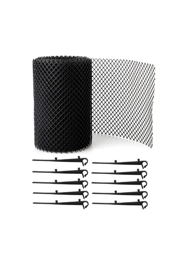Neevoyu Plastik Sudaşım Koruması 15x600cm Kesilebilir Yapısı İle Yaprak Tutanak Engeli, 10 Tırnaklı Tutucu İçerir