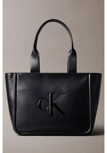 Bold Monogram Siyah Kadın Tote Çanta-9422 Black