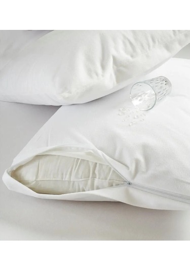 2 Adet Sıvı Geçirmez Fermuarlı Yastık Alezi