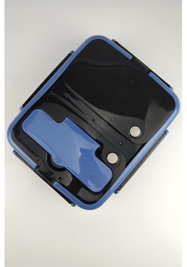 Digithome Bölmeli Çelik Hazneli Yemek Taşıma Ve Saklama Kabı İş Ofis Okul İçin 25 Cm Mavi - Yk1392 C320.025