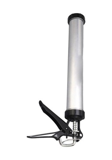 Venturemart 1 Adet Alüminyum Tüp Silikon Kalafat Tabancası 600ml Kalafat Aleti 10 Nozul İle