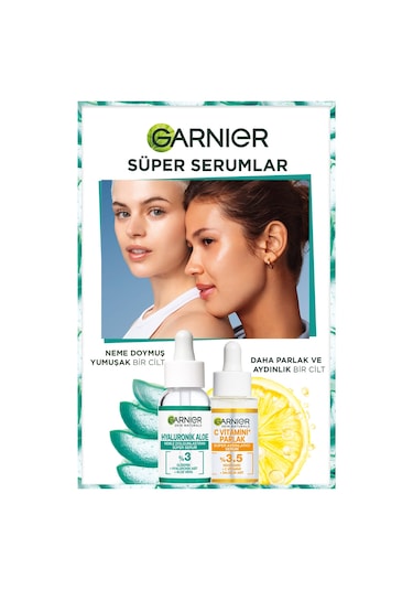 Garnier Hyaluronik Aloe Nemle Dolgunlaştıran Süper Serum 30 ML