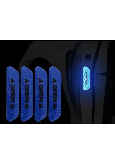 Reflektif Araç Kapı Stickerı 1239642