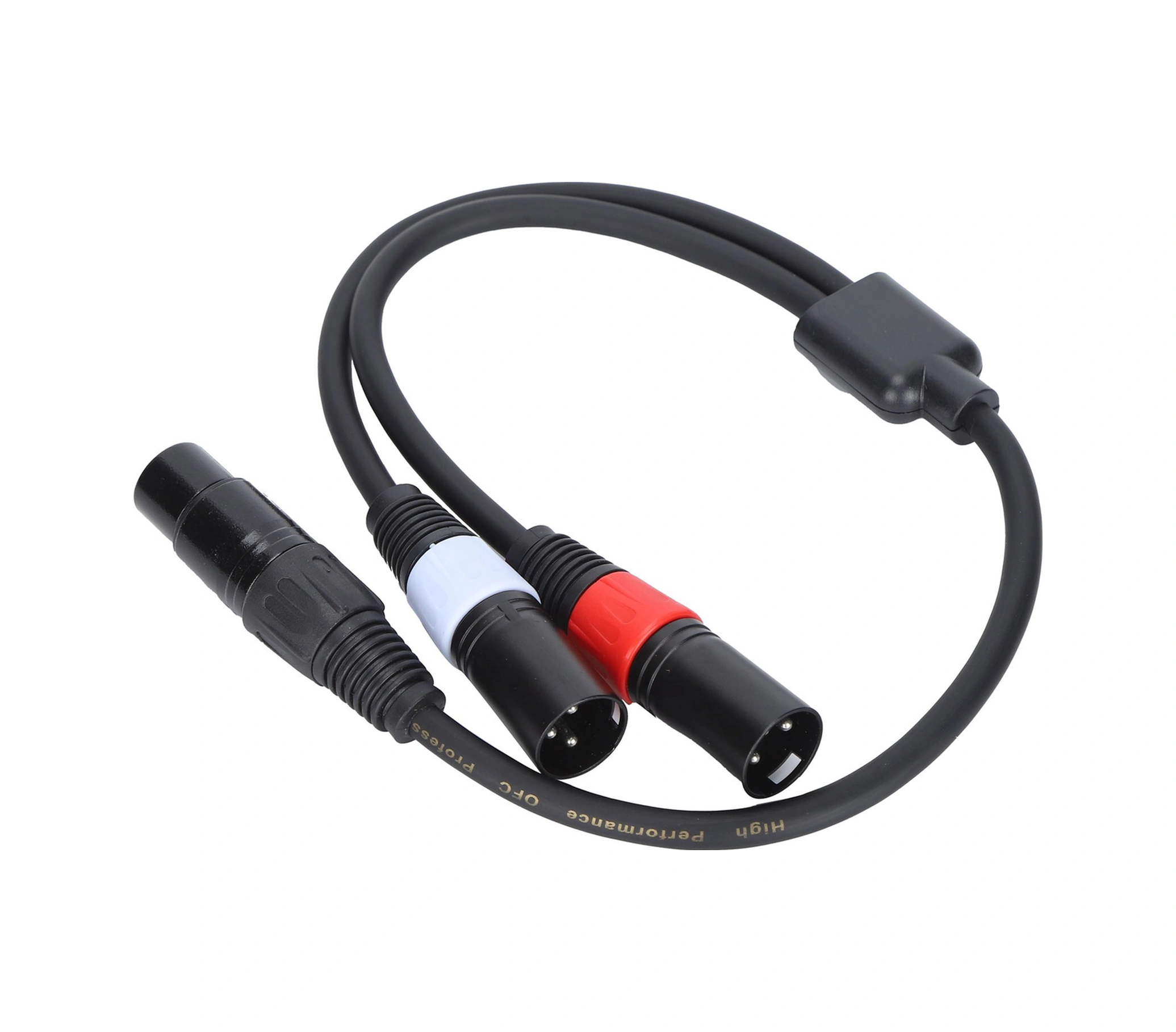 Shineyee Jorındo 0.5m 5-pin Xlr Dişi İle Çift 3-pin Xlr Erkek Ses Kablosu - Ses Kalitesi İçin Gümüş Kaplı Bakır Teli Ve Çift Koruma Jd6076