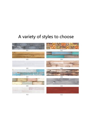 Sones Pvc Ahşap Desenli Duvar Çıkartmaları Yatak Odası Su Geçirmez Ahşap Tahta Çıkartmaları Oturma Odası Kendinden Yapışkanlı Kaymaz Zemin Çıkartmaları, Özellikler: Mat Stil Mbt007 Diğer