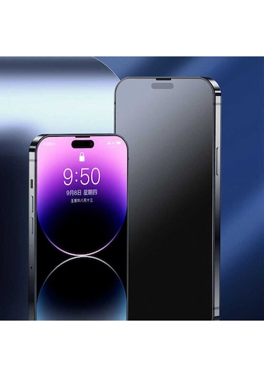 Goocamp iPhone 14 Pro Max Uyumlu Davin Mat Seramik Ekran Koruyucu