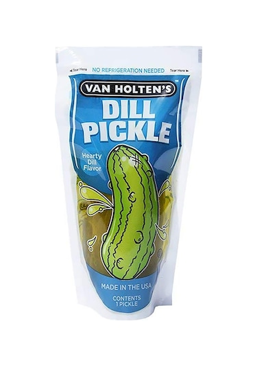 Van Holten's Dill Pickle Poşette Salatalık Turşusu Jumbo 140 G