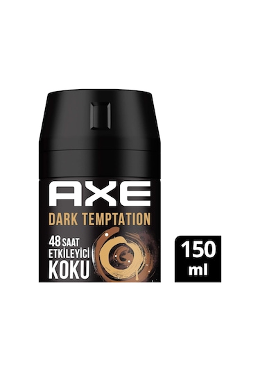 Axe Dark Temptation Dark Chocolate Scent Erkek Sprey Deodorant 150 ML