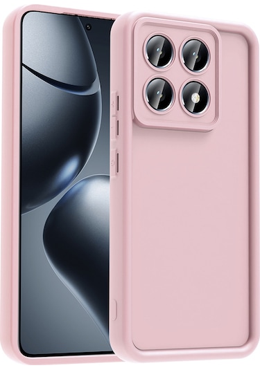 Ariatech 14t Kılıf Kamera Korumalı Ananas Kapak - Pembe Pembe