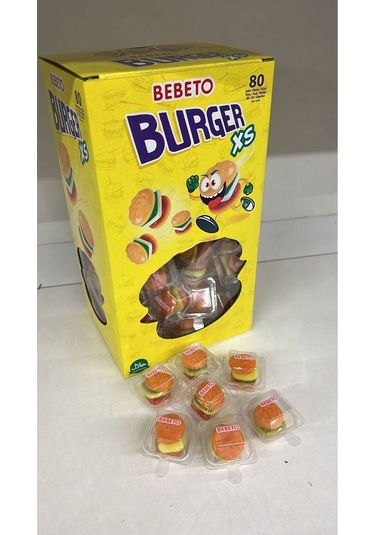 Burger Xs Jelibon 80 Adet