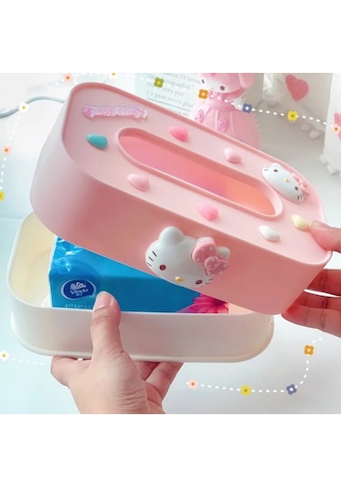 A-kawaii Yaratıcı Kaldırılabilir Doku Kutusu Islak Mendiller Dispenseri Tutucu Peçete Kutusu Yatak Odası Oturma Peçetelik 46865981