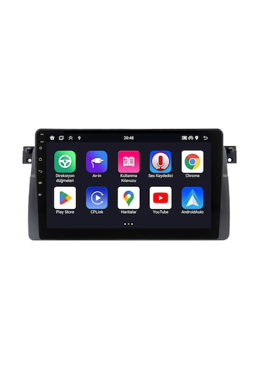 Bmw 3 Serisi E46 Android Multimedya Sistemi 1997-2003 Crv4032xp