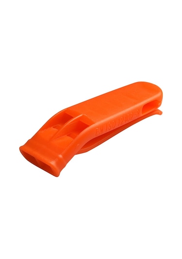 Karabinli Çift Frekans Acil Durum Afet Turuncu Düdük 120 Çok Renkli