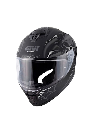 Givi 50.x Arachno Motosiklet Kaskı Mat Siyah - Gri