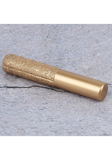 Padalink Brazing Elmas Teknolojiyle Üretildi, Mermer-kuvars Taş Kenar Kesim İçin Uygulanır, 12.7x13.5x75mm Elmas Freze Ucu