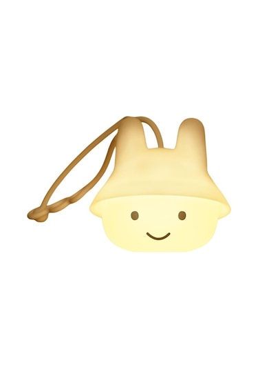 Metabagua Küçük Tavşan Kordon Gece Lambası Renk Değiştiren Taşınabilir Ortam Işığı Bkddwq Beyaz