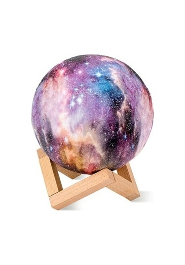 Galaksi Dekoratif Dokunmatik Ve Şarjlı Gece Lambası Çok Renkli