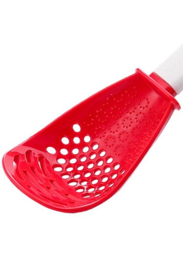 Suntek Pişirme Spatula Gereçler Isıya Dayanıklı Kırmızı Kırmızı Çok Renkli