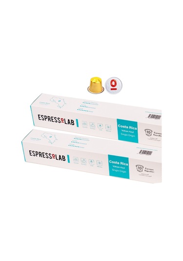 Costa Rica Volcan Azul Kapsül Kahve - 10 Adet Premium Lezzet
