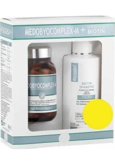 Dermoskin Medobiocomplex-E 60 Erkek Kapsül + Biotin Şampuan 200 ML