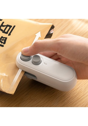 Sones Küçük 2'si 1 Arada Şarj Edilebilir Manyetik Atıştırmalık Paketleme Makinesi Ev Tipi Mini Paketleme Makinesi