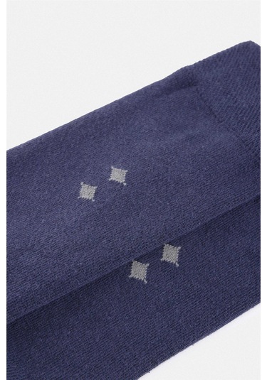 SÜVARİ Lacivert Düz Çorap-33572 Lacivert