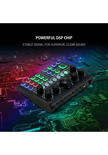 Flybuy Yayın, Ve Ses Ses Profesyonel Oyunlar Mikseri: Maiyame Kayıt Kartı İçin Harici Efektli Canlı Bluetooth 12 Jm