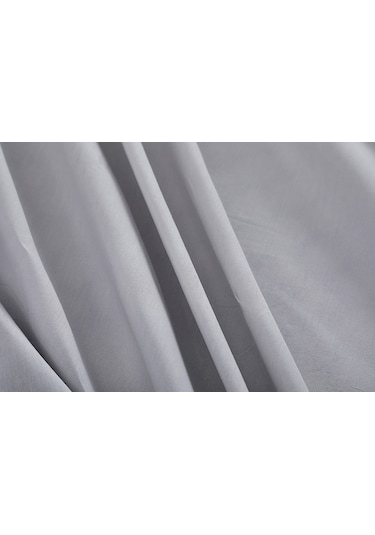 Colourful Fitted Çarşaf Çift King Size - Gri