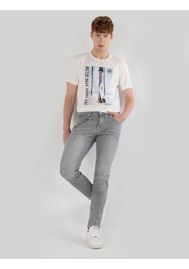 Colin's 041 Danny Slim Fit Düşük Bel Düz Paça Gri Erkek Pantolon CL1064344_Q1.V1_DN42693