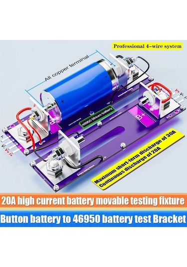 Maoyaya 20a 4-kanallı Pil Test Standı 18650 İç Direnç Kapasitesi