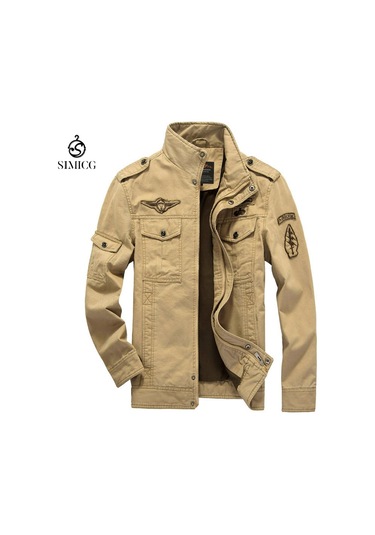 Erkek Kışlık Pamuklu Ceket Haki