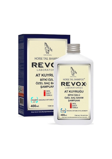 Revox At Kuyruğu Bitki Özlü Özel Saç Bakım Şampuanı 400 ML