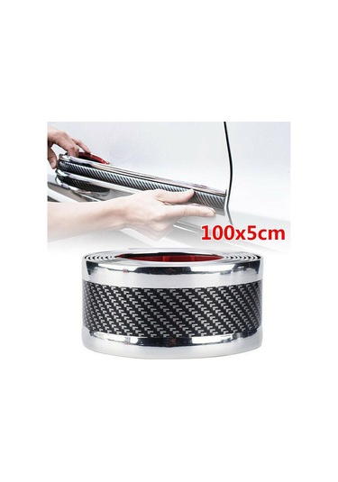 Satış Karbon Fiber Kauçuk Kalıplama Şerit Yumuşak Siyah Trim Tampon Şerit Dıy Kapı Eşiği Koruyucu Kenar Koruma Araba Çıkartmaları Araba Blue 250x5cm