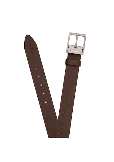 Pierre Cardin Deri Erkek Kemer En 4 Cm Pc-3100 Kahverengi