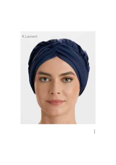 Adasea B 008 Koyu Lacivert Tesettür Mayo Bonesi Standart Lacivert