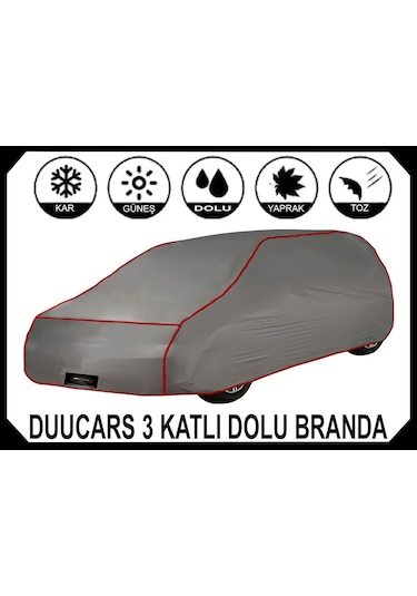 3 Katlı Dolu Darbe Koruyucu Audi Q4 Araba Brandası Oto Branda Araba Çadırı