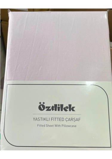 Özdilek Colurist Lastikli Fitted Tek Kişilik Çarşaf Takımı 120 X 200 +30 Cm 30 Cm Yükseklik Pudra Çok Renkli