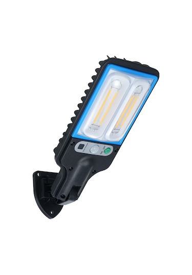 Qingmipy Aydınlatma Lambası: Dış Mekan Güneş Enerjili Su Geçirmez Led Duvar Feneri, Bahçe Ve Kırsal Alanlar İçin. Siyah